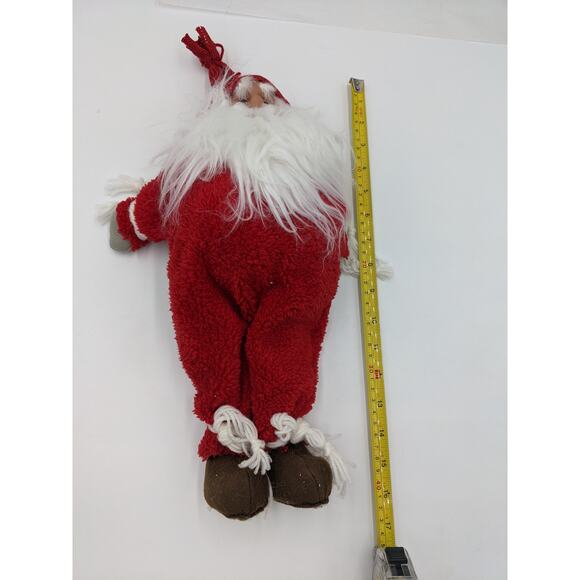 Christmas Decor Decorative Red Santa Claus - Christmas Tree, Hanging Santa - Picture 4 of 7